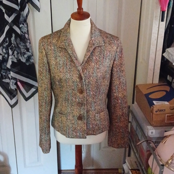Jones New York Jackets & Blazers - 💕Jones New York TWEED Blazer Size 10